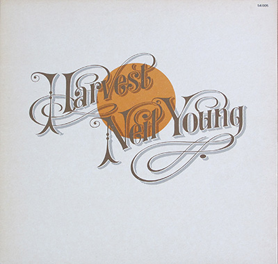 NEIL YOUNG - Harvest (French & German Releases)  album front cover vinyl record